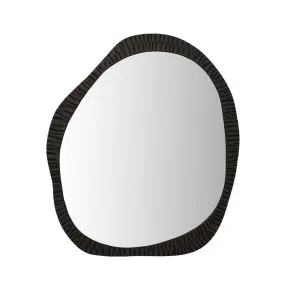 Verona Abstract Mirror - Black by GlobeWest, a Mirrors for sale on Style Sourcebook