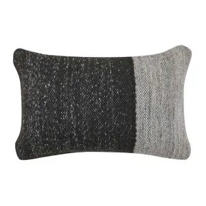 Juniper Splice Cushion - Black/Multi by GlobeWest, a Cushions, Decorative Pillows for sale on Style Sourcebook