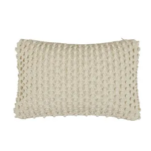 Juniper Knotted Cushion - Natural by GlobeWest, a Cushions, Decorative Pillows for sale on Style Sourcebook