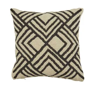 Juniper Arrow Cushion - Black/Oat by GlobeWest, a Cushions, Decorative Pillows for sale on Style Sourcebook