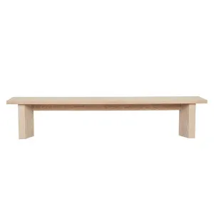 Cooper Bench Seat - Whitewash by GlobeWest, a Benches for sale on Style Sourcebook