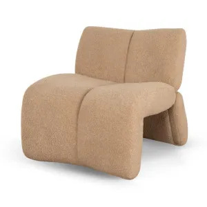 Novo Lounge Chair - Light Brown by Interior Secrets - AfterPay Available by Interior Secrets, a Chairs for sale on Style Sourcebook