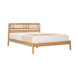 Sketch Poise Bed - Bone - Light Oak by Sketch, a Bed Heads for sale on Style Sourcebook