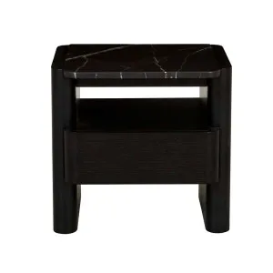 Floyd Marble Bedside - Matt Black - Matt Black Marble by GlobeWest, a Bedside Tables for sale on Style Sourcebook