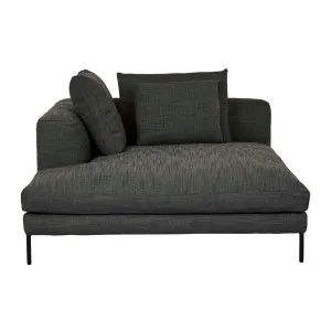 Natadora Ondine Centre Sofa - Basil - Black by Natadora, a Sofas for sale on Style Sourcebook