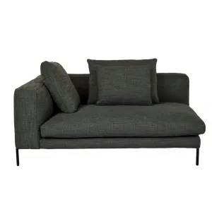 Natadora Ondine Centre Sofa - Basil - Black by Natadora, a Sofas for sale on Style Sourcebook