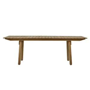 Javea Dining Table - Natural Teak by GlobeWest, a Tables for sale on Style Sourcebook