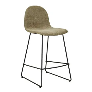 Smith Barstool - Copeland Olive - Black Metal by GlobeWest, a Bar Stools for sale on Style Sourcebook