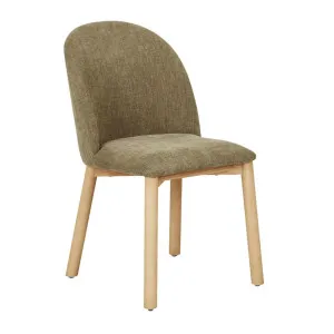 Cohen Dining Chair - Copeland Olive - Natural Ash by GlobeWest, a Chairs for sale on Style Sourcebook