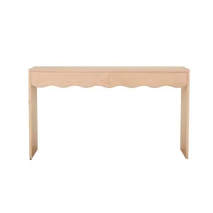 Solstice Wave Console - New Oak by GlobeWest, a Console Table for sale on Style Sourcebook