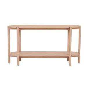 Linea Oslo Oval Console - New Oak by GlobeWest, a Console Table for sale on Style Sourcebook