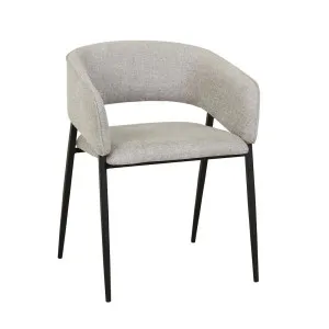 Eliza Dining Armchair - River Pebble by GlobeWest, a Chairs for sale on Style Sourcebook