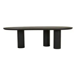 Seb Curve Dining Table - Black Oak by GlobeWest, a Dining Tables for sale on Style Sourcebook