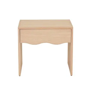 Solstice Wave Bedside - New Oak by GlobeWest, a Bedside Tables for sale on Style Sourcebook