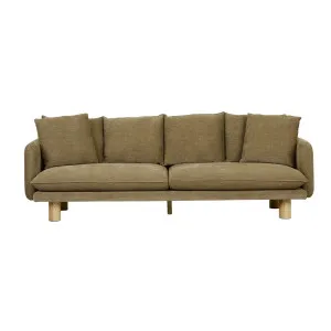 Vittoria Elliot 4 Seater Sofa - Copeland Olive by GlobeWest, a Sofas for sale on Style Sourcebook