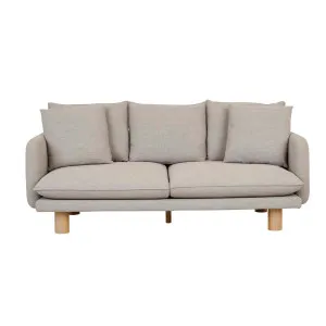 Vittoria Elliot 3 Seater Sofa - Eames Steel - Natural Ash Veneer by GlobeWest, a Sofas for sale on Style Sourcebook