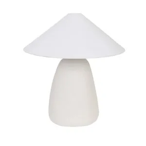 Lorne Pebble Table Lamp - White Sand - Ivory by GlobeWest, a Table & Bedside Lamps for sale on Style Sourcebook