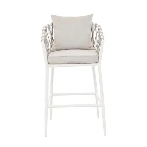 Maui Barstool - Frost - White by GlobeWest, a Outdoor Chairs for sale on Style Sourcebook