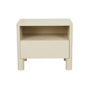 Artie Open Large Bedside - Putty by GlobeWest, a Bedside Tables for sale on Style Sourcebook