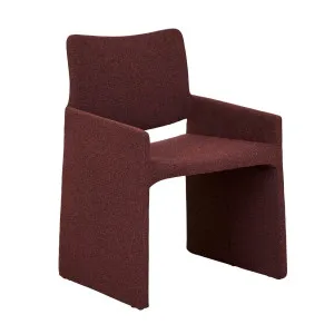 Jude Dining Armchair - Port by GlobeWest, a Chairs for sale on Style Sourcebook