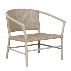 Mauritius Occasional Chair - Linen - Linen Metal by GlobeWest, a Outdoor Chairs for sale on Style Sourcebook