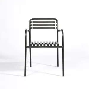 Pier Breeze Dining Armchair - Black by GlobeWest, a Outdoor Chairs for sale on Style Sourcebook