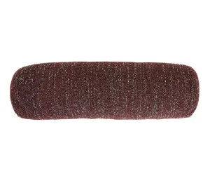 Hugo Bolster Cushion - Plum Speckle by GlobeWest, a Cushions, Decorative Pillows for sale on Style Sourcebook