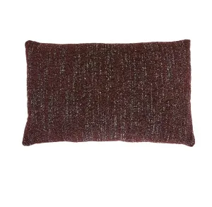 Hugo Rectangle Cushion - Plum Speckle by GlobeWest, a Cushions, Decorative Pillows for sale on Style Sourcebook