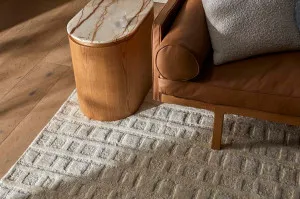 Bower Florentine Rug - White by GlobeWest, a Contemporary Rugs for sale on Style Sourcebook