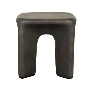 Petra Arch Side Table - Charcoal by GlobeWest, a Tables for sale on Style Sourcebook