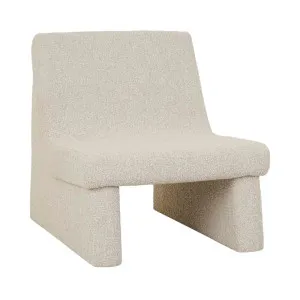 Vela Occasional Chair - Oat Sherpa by GlobeWest, a Chairs for sale on Style Sourcebook