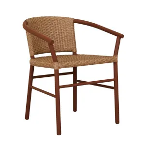 Mauritius Dining Armchair - Natural - Brique by GlobeWest, a Outdoor Chairs for sale on Style Sourcebook