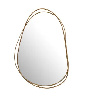 Harira Entwine Large Mirror - Antique Brass by GlobeWest, a Mirrors for sale on Style Sourcebook