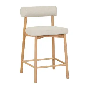 Olsen Barstool - Sandcastle Tweed - Light Oak by GlobeWest, a Bar Stools for sale on Style Sourcebook