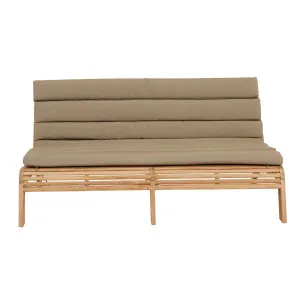 Banksia 2 Seater Sofa - Java - Natural Teak by GlobeWest, a Outdoor Sofas for sale on Style Sourcebook