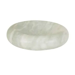 Rufus Indra Shallow Bowl - Green Onyx by GlobeWest, a Decorative Plates & Bowls for sale on Style Sourcebook