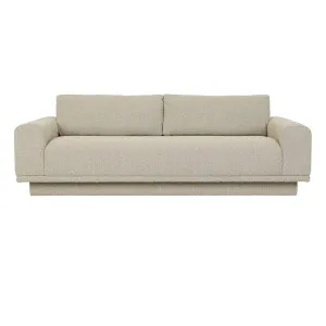 Kole Rise 3 Seater Sofa - Ash Boucle by GlobeWest, a Sofas for sale on Style Sourcebook