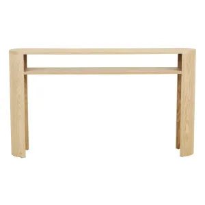 Classique Oval Small Shelf Console - Natural Ash by GlobeWest, a Console Table for sale on Style Sourcebook