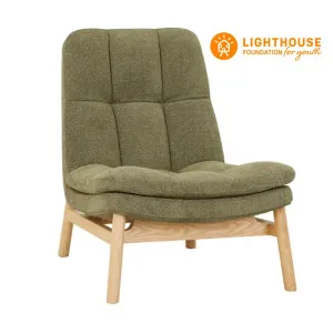 Kip Occasional Chair - Leek Green - Natural Ash by GlobeWest, a Chairs for sale on Style Sourcebook