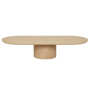 Seb Pedestal Coffee Table - Oak by GlobeWest, a Coffee Table for sale on Style Sourcebook