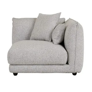 Felix Crest 1 Seater Corner Sofa - Cloud Speckle by GlobeWest, a Sofas for sale on Style Sourcebook