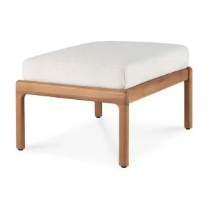 Ethnicraft Outdoor Jack Stool - Off White - Teak by Ethnicraft, a Outdoor Benches for sale on Style Sourcebook