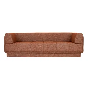 Vittoria Strata 4 Seater Sofa - Brick by GlobeWest, a Sofas for sale on Style Sourcebook