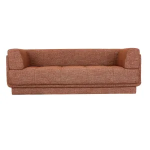 Vittoria Strata 3 Seater Sofa - Brick by GlobeWest, a Sofas for sale on Style Sourcebook