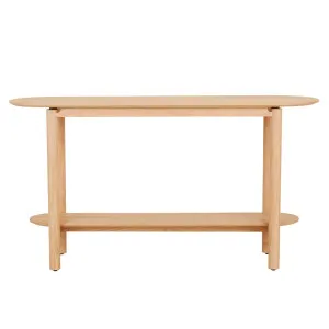 Abbott Shelf Console - New Oak by GlobeWest, a Console Table for sale on Style Sourcebook