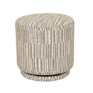 Kennedy Ridge Ottoman - Mushroom Weave by GlobeWest, a Ottomans for sale on Style Sourcebook