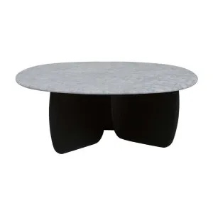 Sketch Eden Coffee Table - White Marble - Black Onyx by Sketch, a Coffee Table for sale on Style Sourcebook