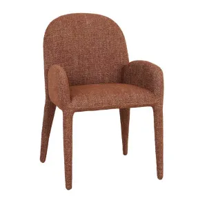 Jules Dining Armchair - Brick by GlobeWest, a Chairs for sale on Style Sourcebook