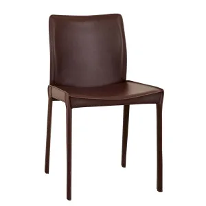 Carlo Dining Chair - Burgundy by GlobeWest, a Chairs for sale on Style Sourcebook