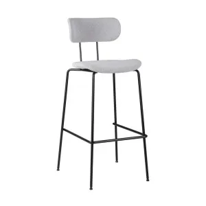 Howard Barstool - Alloy - Black Metal by GlobeWest, a Bar Stools for sale on Style Sourcebook